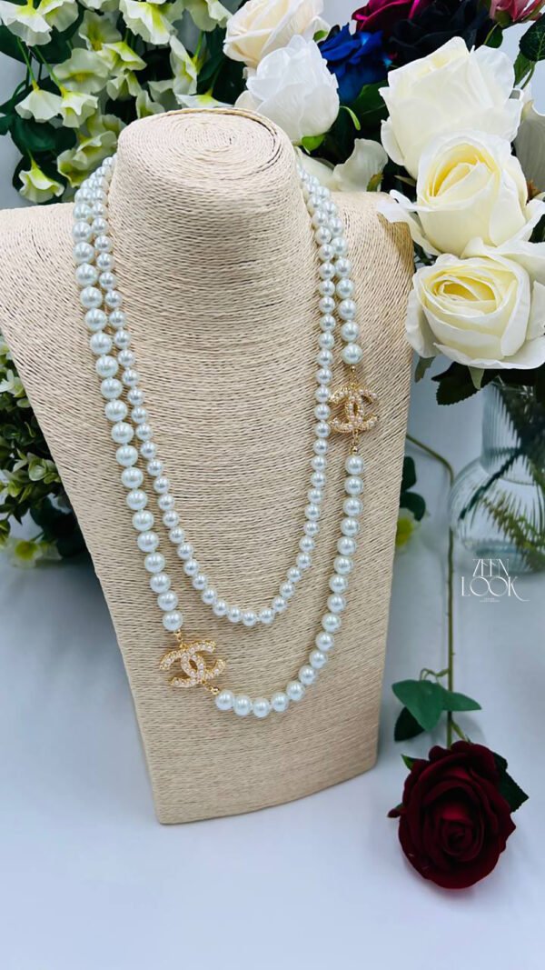Chanel pearl necklace - Image 24