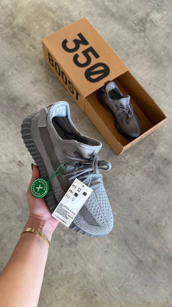 Adidas Yeezy Boost 350 V2 'Steel Grey' - Image 3