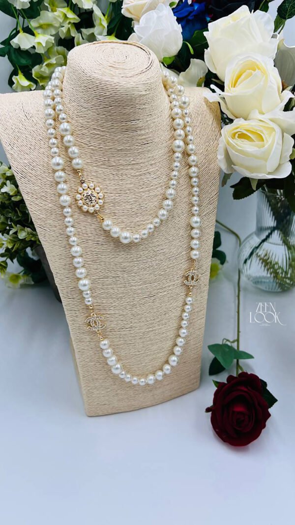 Chanel pearl necklace - Image 35