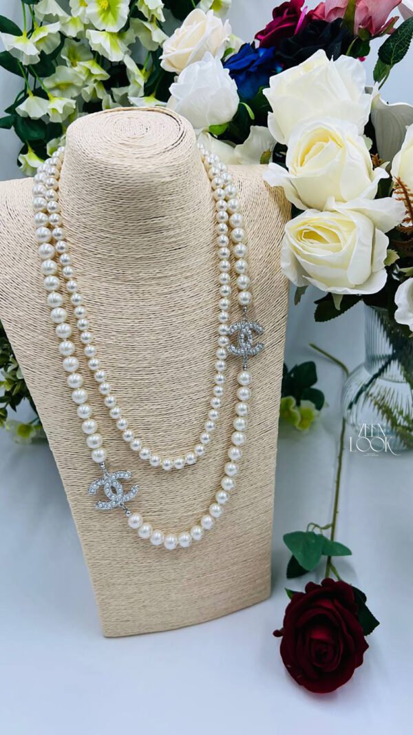 Chanel pearl necklace - Image 38