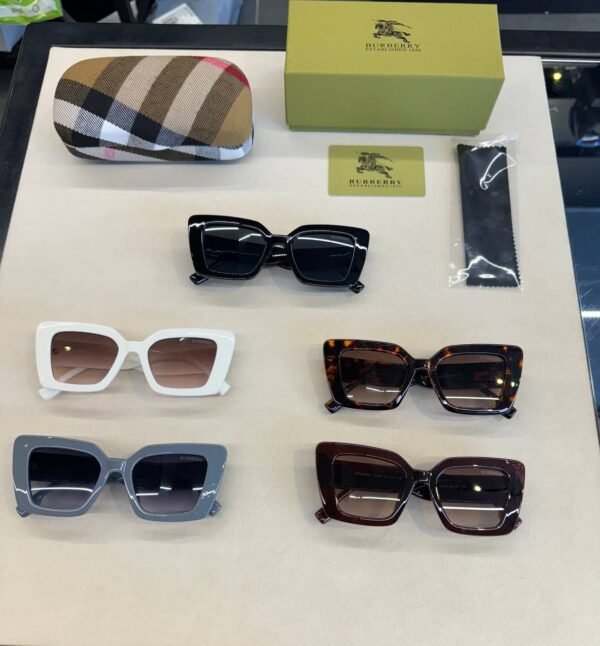 Burberry Vintage Check Sunglasses - Image 6