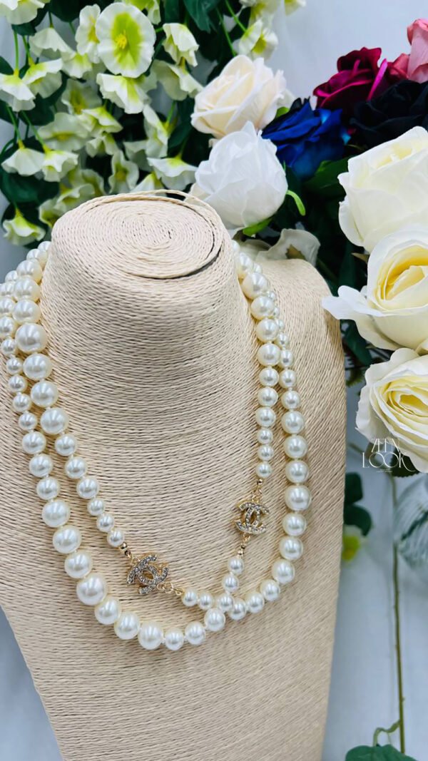 Chanel pearl necklace - Image 6