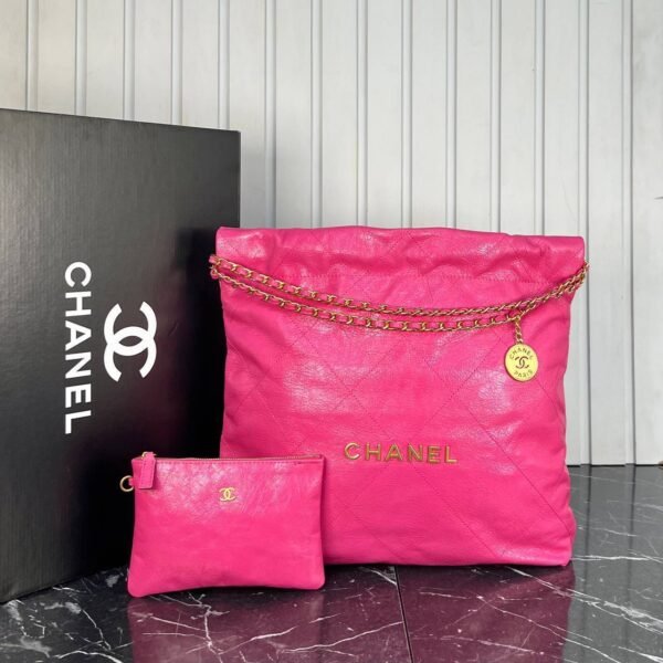 Chanel 22 Handbag - Genuine Leather - Image 11
