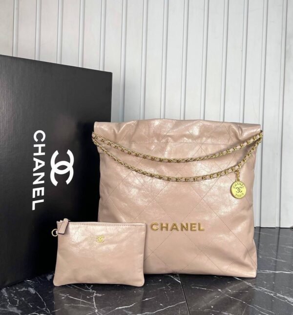 Chanel 22 Handbag - Genuine Leather - Image 14