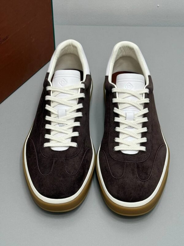 Men's Tennis Walk Sneaker - Suede & Premium Leather - Image 6
