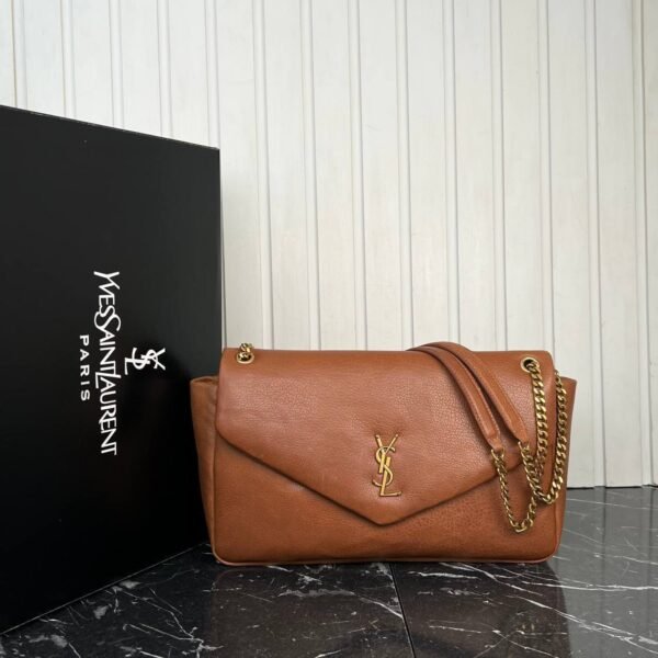 Saint Laurent Calypso Big Bag in Grained Lambskin - Image 3