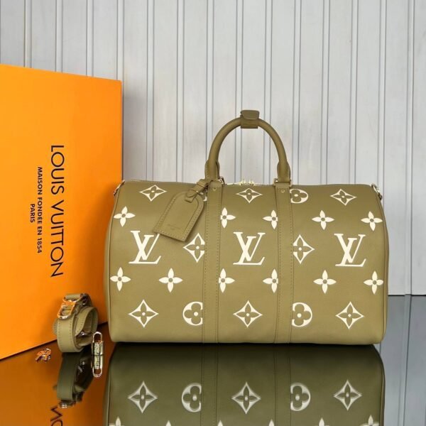 Louis Vuitton Keepall Bandouliere 45 cm - Genuine Leather A+ Plus - Image 3