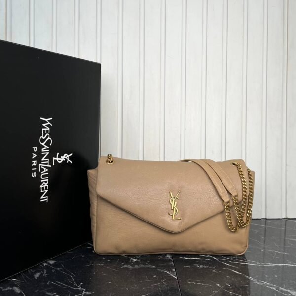 Saint Laurent Calypso Big Bag in Grained Lambskin - Image 4