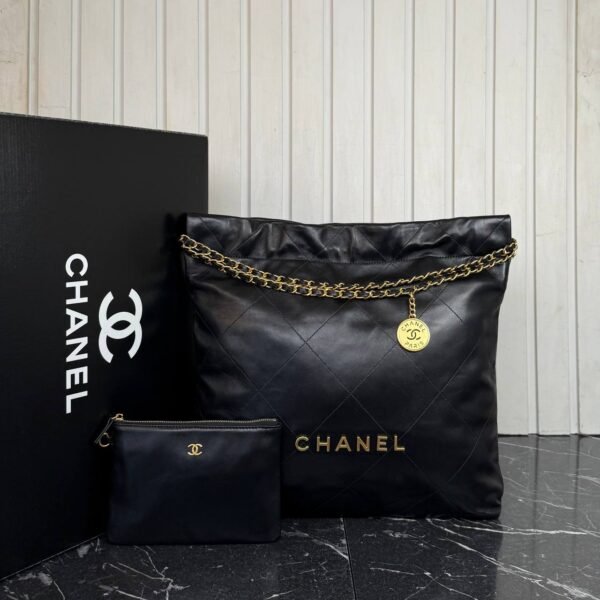 Chanel 22 Handbag - Genuine Leather - Image 4