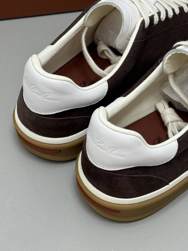 Men's Tennis Walk Sneaker - Suede & Premium Leather - Image 8