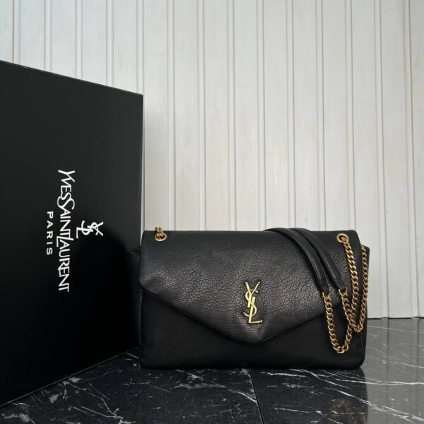 Saint Laurent Calypso Big Bag in Grained Lambskin - Image 5
