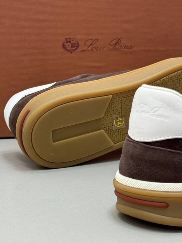 Men's Tennis Walk Sneaker - Suede & Premium Leather - Image 9