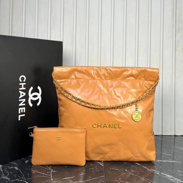 Chanel 22 Handbag - Genuine Leather - Image 7