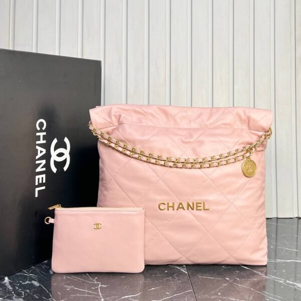 Chanel 22 Handbag - Genuine Leather - Image 9