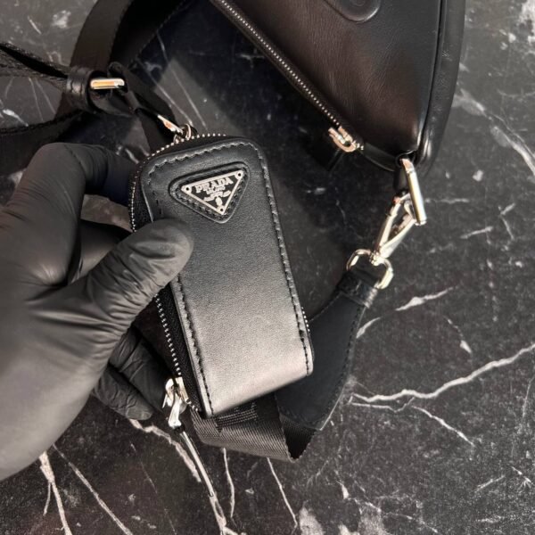 Prada Triangle Bag - Genuine Leather - Image 8