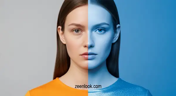 اختبار-الوان-البشرة-الدافئة-والباردة-لتنسيق-الملابس